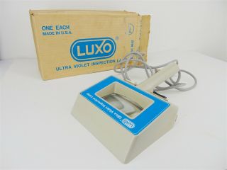Vintage Luxo Ultra Violet Inspection Lamp Model 316040