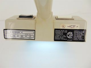 Vintage LUXO Ultra Violet Inspection Lamp Model 316040 3