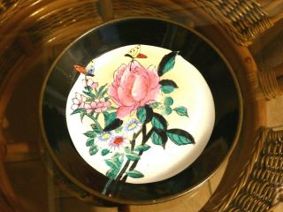 Hand Painted Chinese Semi - Porcelain Clad Wall Hanging Bowl 261115018/022