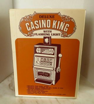 RARE VINTAGE WACO CASINO CROWN TOY SLOT MACHINE 25 CENT COIN OPERATED JAPAN 3