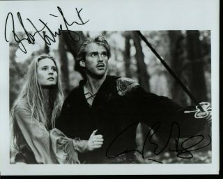 The Princess Bride Hand Signed Autographed 8x10 " Cast Photo W/coa - Signed By 2