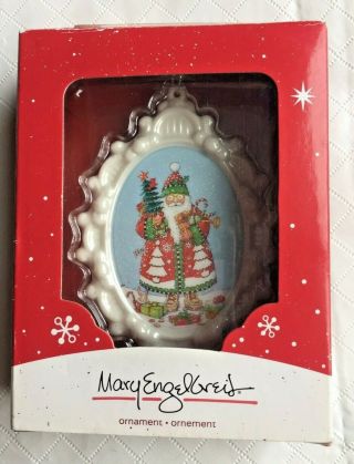 Mary Engelbreit 2014 American Greetings Heirloom Santa Claus Christmas Ornament