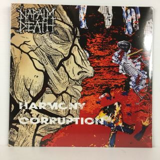 Napalm Death - Harmony Corruption Lp (vinyl,  Jan - 2018,  Earache)