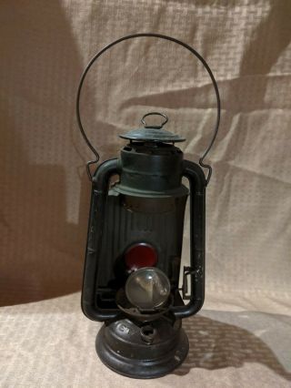 Antique Dietz Junior Side Lamp Bullseye Lantern Carriage Buggy Ny Kerosene