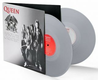 Absolute Greatest 2lp Silver Vinyl German Tchibo - Queen Freddie Mercury