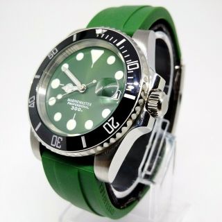 Submariner Divers Watch Modified With Seiko Dial High Accuracy 21j Movement