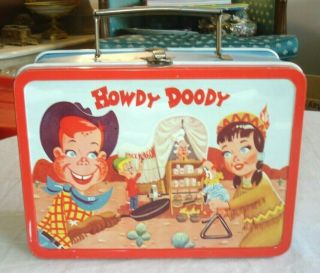 1954 Howdy Doody Lunch Box Adco Liberty