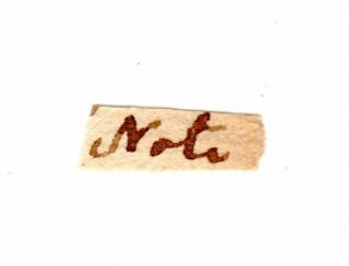 John Adams Autograph Clip Document - U.  S.  President,  George Washington Vp