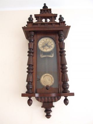Antique Friedrich Mauthe German Wall Clock Fms