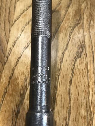 Vintage GTD Greenfield Tool No.  1753 Die Handle Wrench For 1.  5 