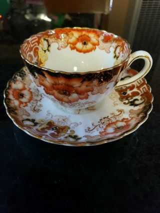 Radfords Fenton Bone China.  Tea Cup And Saucer Made In England Numbered See Pic