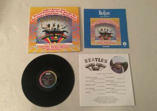 The Beatles Magical Mystery Tour 2017 Uk Vinyl Lp Capitol De Agostini 180 Gr Nm