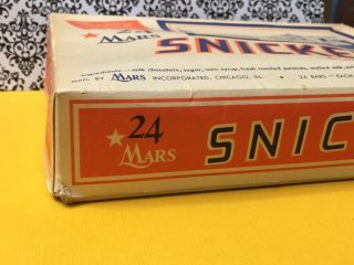 Vintage 1940 ' s Mars SNICKERS Candy Bar Box - ' Build your own MARSTOWN box ' 3