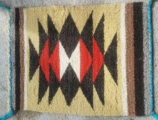 Vintage Navajo Indian Rug Weaving