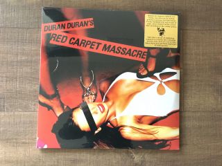 Duran Duran Red Carpet Massacre 2xlp Red Vinyl Oop Numbered
