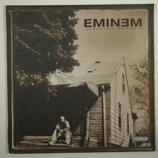 Eminem " The Marshall Mathers Lp " Rap Hip Hop 2xlp Aftermath