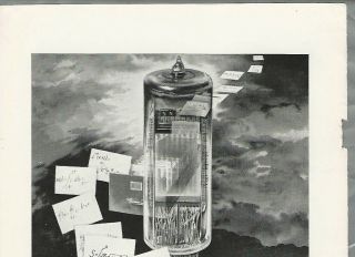 1950 RCA advertisement,  SELECTRON MEMORY TUBE,  early computer memory tube 2