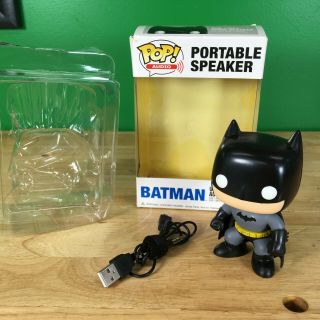 Funko Pop Batman Speaker Usb/mp Audio Speaker Pop Audio
