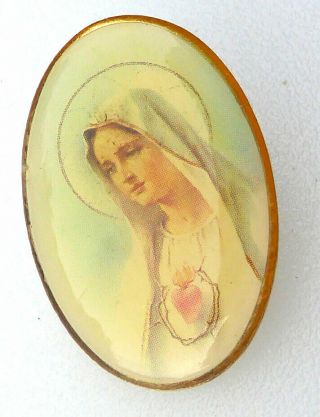 Immaculate Heart Of Mary Pin - Lapel Pin
