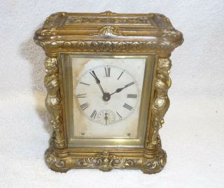 Rare 1890`s Antique Ansonia Alarm Clock