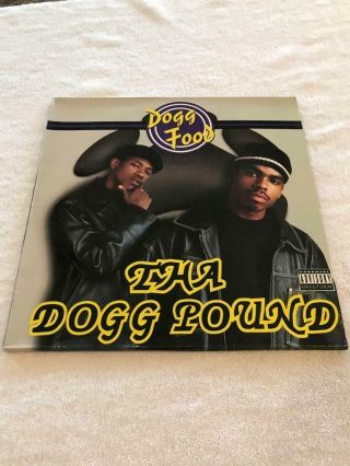 Hip Hop Rap Tha Dogg Pound - Dogg Food Og 1995 Death Row 2lp