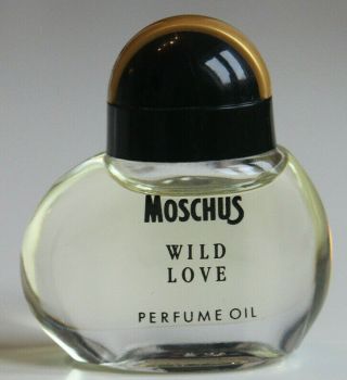 Nerval Moschus Wild Love - Pure Perfume Oil 9,  5 Ml Perfume Bottle Vintage
