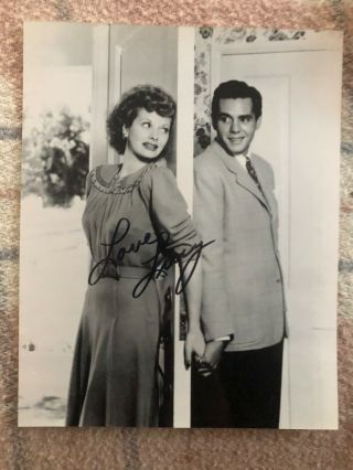 Lucille Ball Autograph.  Holly Wood Icon Autograph 8x10 Photo Signed.
