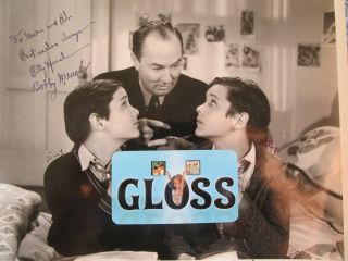 Billy & Bobby Mauch Twins Signed Autograph Orig Penrod & Sam 1937 Movie Still