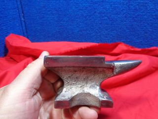 Antique Miniature Blacksmith Anvil / Jewelers Anvil 26