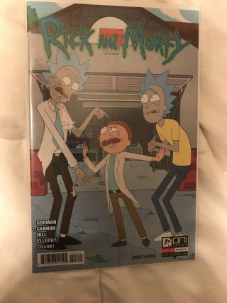 Rick And Morty Comic Book Issue 3 First Print Edition Nm 2015