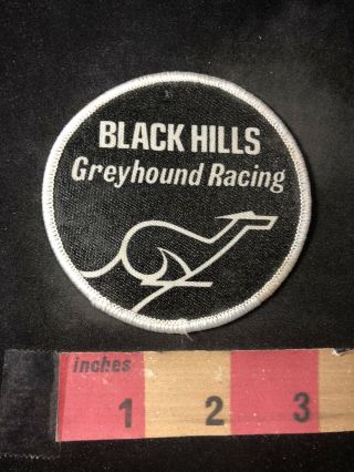 Black Hills Greyhound Racing Advertising Patch 99k6
