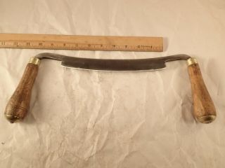 Antique Douglass Mfg.  Co.  Woodworking Draw Knife Shave,  8 " Blade