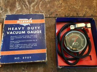 Allstate Heavy Duty Vacuum Gauge No.  8989