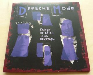 Depeche Mode : Songs Of Faith And Devotion Vinyl Lp 2007 Pressing Ex