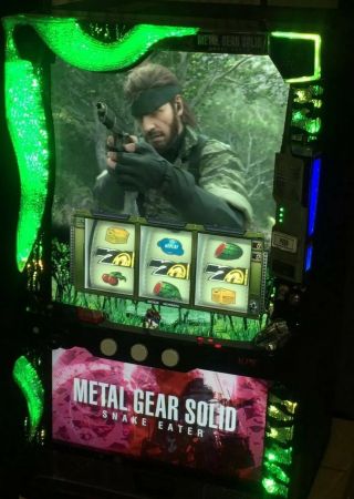 Metal Gear Solid 3 Snake Eater Konami Kpe Pachinko Slot Machine