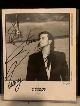 Vintage Steve Perry Autographed 8x10 (1994)