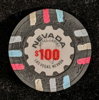 Nevada Hotel Casino Las Vegas $100 Chip