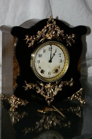 Antique Seth Thomas Shelf Mantle Clock - Totally - Restored - C/1894 Model Thistle