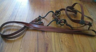Antique U.  S.  Military Cavalry Bridle And Bit -