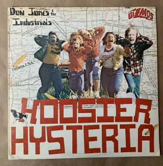 Dow Jones And The Industrials Gizmos Hoosier Hysteria Vinyl Lp Kbd,  Indy Punk Ex