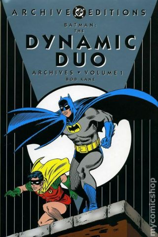 Dc Archive Editions Batman The Dynamic Duo Hc 1 - 1st Fn 2003 Stock Image