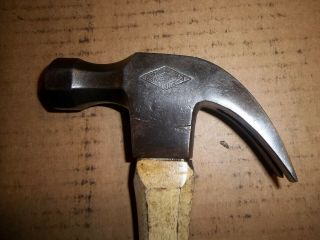 Vintage Shapleigh Hardware Co.  Diamond Edge Claw Hammer - Awesome Logo - Lqqk