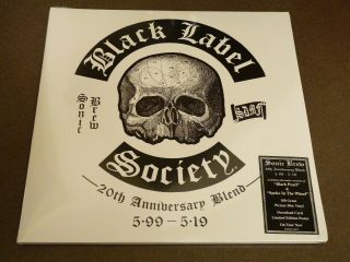 BLACK LABEL SOCIETY SONIC BREW 20TH ANNIVERSARY 2LP PICTURE DISC 