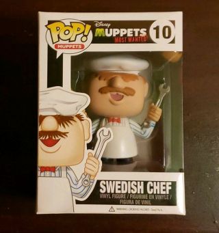 Funko Pop The Muppets Swedish Chef 10