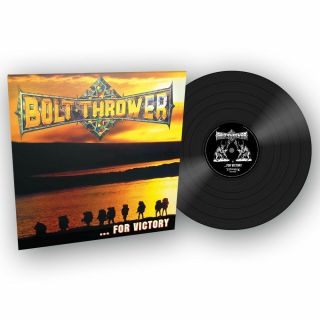 Bolt Thrower " For Victory " Full Dynamic Range Black Vinyl - Exclusive
