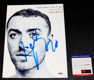 Sam Smith 8.  5x11 Photo Autograph Signed Picture Psa Jsa The Thrill Of It All