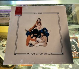 Barrie - Happy To Be Here Lp On Red Vinyl