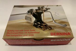Vintage Bernina Walking Foot With Seam Guide Old Style 006 330 70 00
