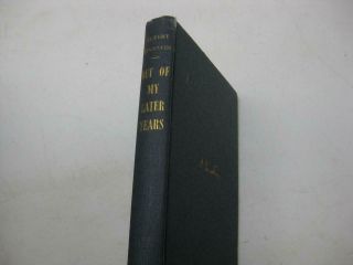 Out Of My Later Years By Albert Einstein 1950 First Edition