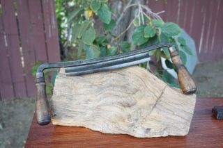 Vintage Rich - Con Richards Conover 8  Draw Knife Log Peeler Wood Carving Timber